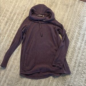 Soft Surroundings Women’s Purple Thermal Cozy Sweater Large